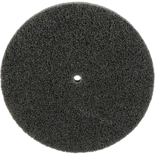 Scotch-Brite EXL Unitized Wheel, 5" x 1/2", 1/4" Arbor, Fine Grit, Silicon Carbide Distribution Jean Lapalme