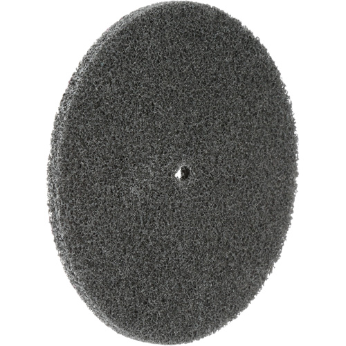Scotch-Brite EXL Unitized Wheel, 5" x 1/4", 1/4" Arbor, Fine Grit, Silicon Carbide Distribution Jean Lapalme
