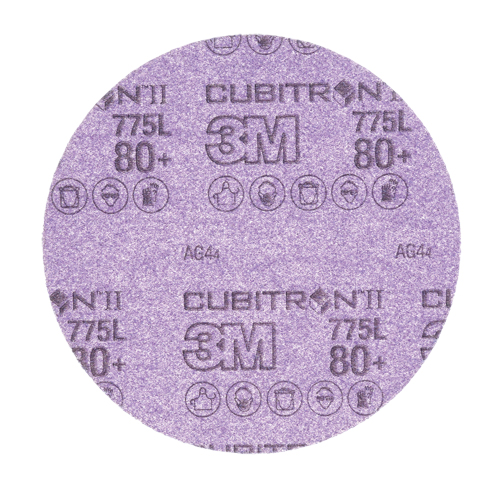Rouleau de disques abrasifs Cubitron II Stikit, 6" dia., Grain 80+, C&eacute;ramique Distribution Jean Lapalme
