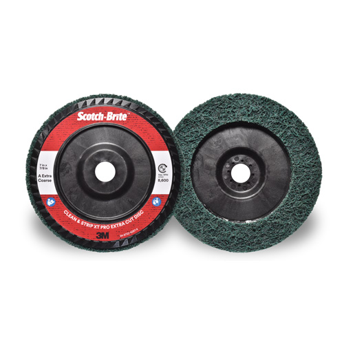 Scotch-Brite Clean & Strip XT Pro Extra Cut Disc, 7" Dia., Extra Coarse Grit, Aluminum Oxide Distribution Jean Lapalme