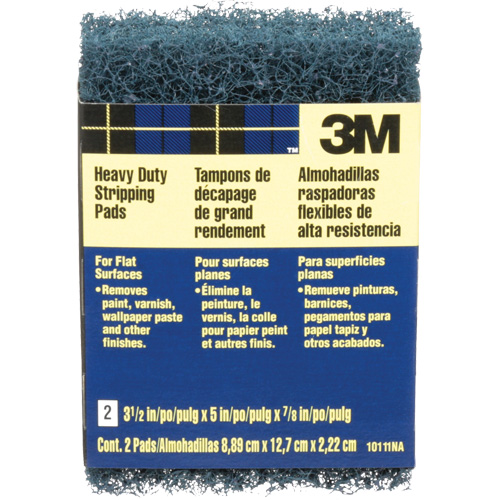Heavy-Duty Stripping Pads, Aluminum Oxide, 3-1/2" x 5", Coarse Grit Distribution Jean Lapalme