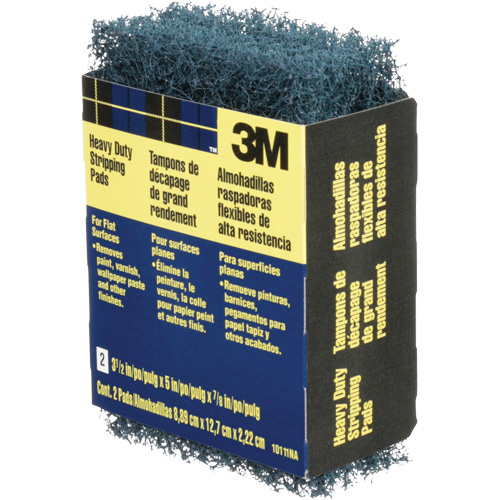 Heavy-Duty Stripping Pads, Aluminum Oxide, 3-1/2" x 5", Coarse Grit Distribution Jean Lapalme