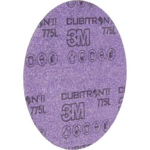 Disque en pellicule s&eacute;rie 775L Cubitron II Hookit, dia 6", Grain 240+, C&eacute;ramique, 3 mils Distribution Jean Lapalme