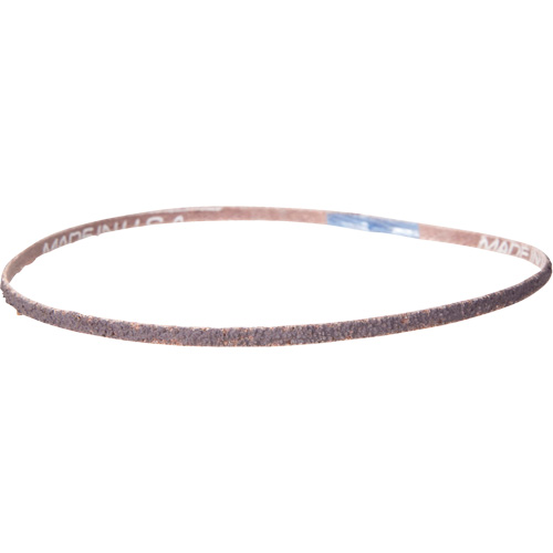 Courroie en toile pour ponceuse Metalite, 3/8" la x 13" lo, Oxyde d'aluminium, Grain Cors&eacute;/P80 Distribution Jean Lapalme