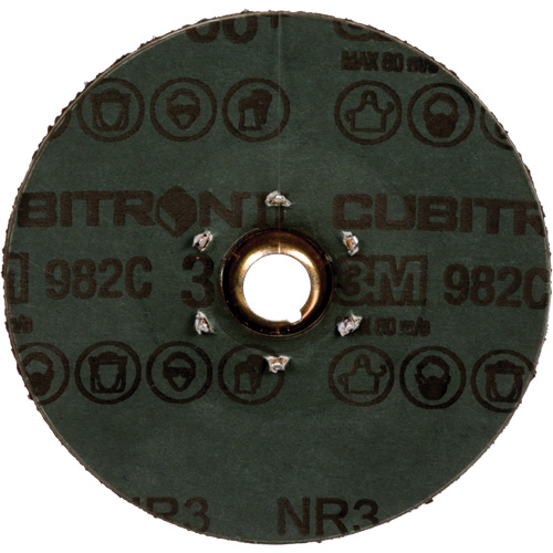 Cubitron II 982C Fibre Disc, Ceramic, 36+, 4-1/2" Dia Distribution Jean Lapalme