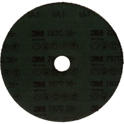 787C Fibre Disc, Ceramic, 36+, 7" Dia x 7/8" Arbor Distribution Jean Lapalme