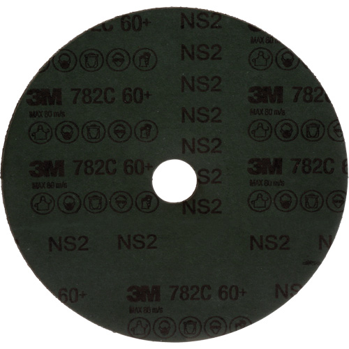 782C Fibre Disc, Ceramic, 60+, 7" Dia x 7/8" Arbor Distribution Jean Lapalme