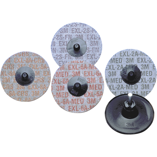 Buff & Blend&reg; Products - Scotch-Brite Exl Roloc Unitized Wheels, 2" x 2S Grit Distribution Jean Lapalme