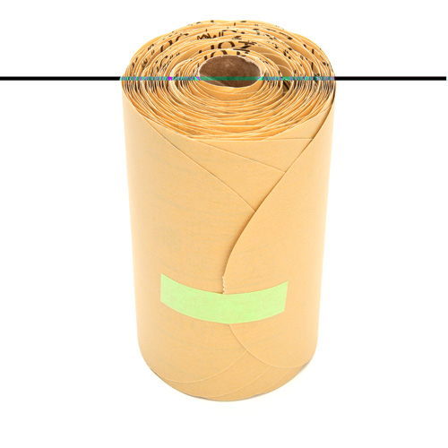 Stikit Gold Paper 216U Disc Roll, Aluminum Oxide, 6" W x 87' L, P400 Grit Distribution Jean Lapalme