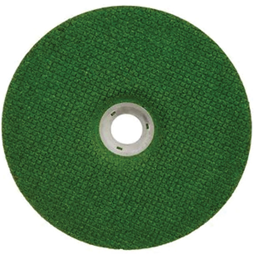 Meule &agrave; moyeu d&eacute;port&eacute; Green Corps, 7" x 1/8", Arbre 7/8", C&eacute;ramique, Type 27 Distribution Jean Lapalme