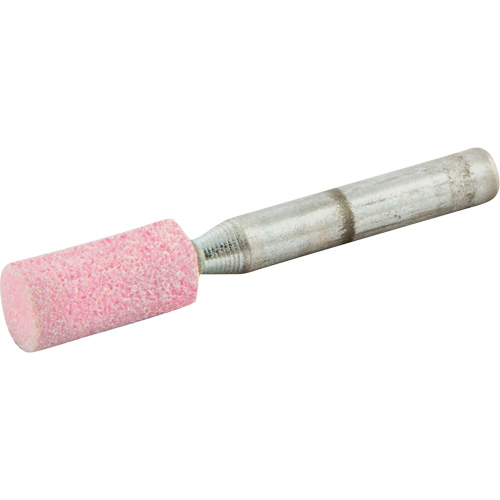 Vitrified Bond Mounted Point, W177, Aluminum Oxide, 3/8" Dia., 3/4" L, 80 Grit Distribution Jean Lapalme