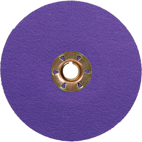 Cubitron 3 Quick-Change Fibre Disc, Ceramic, 80+, 4-1/2" Dia Distribution Jean Lapalme