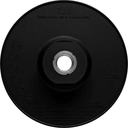 Ribbed Back-Up Pad, 4" Distribution Jean Lapalme