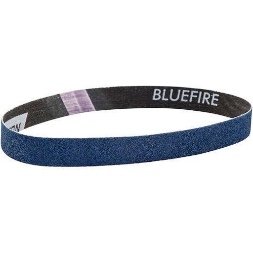 BlueFire&reg; File Belt, 3/4" W x 20-1/2" L, Zirconia Alumina, 80 Grit Distribution Jean Lapalme