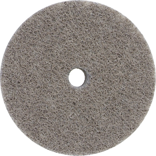 Disque unifi&eacute; non tiss&eacute; Bear-Tex, 3" x 1/4", Arbre de 3/8", Grain de Fin, Oxyde d'aluminium Distribution Jean Lapalme