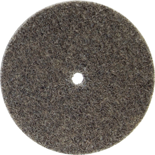 Disque unifi&eacute; non tiss&eacute; Bear-Tex, 3" x 1/4", Arbre de 3/8", Grain de Moyen, Oxyde d'aluminium Distribution Jean Lapalme