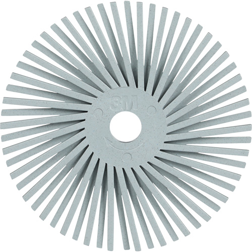 Scotch-Brite Type A Precision Radial Bristle Brush PN-RB, Ceramic, 120+ Grit, 3" Dia. Distribution Jean Lapalme