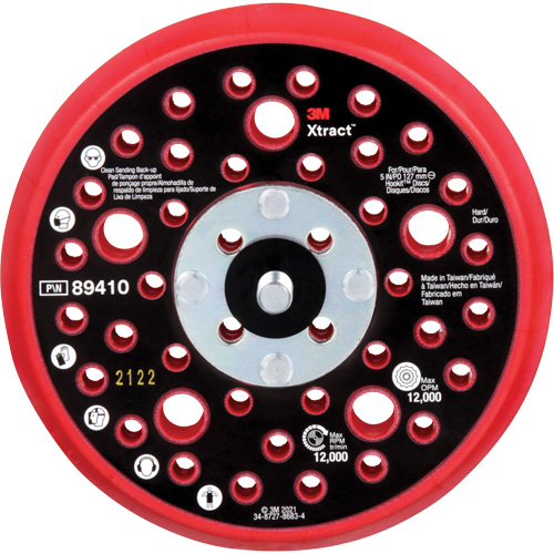 Xtract Hard Back-Up Pad Distribution Jean Lapalme