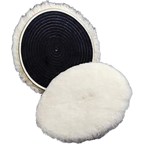 Tampon de polissage naturel Finesse-it 82531, 7" dia., Laine Distribution Jean Lapalme