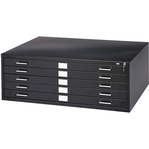Steel Plan Files, 5 Drawers, 53-3/8" W x 41-3/8" D x 16-1/2" H Distribution Jean Lapalme