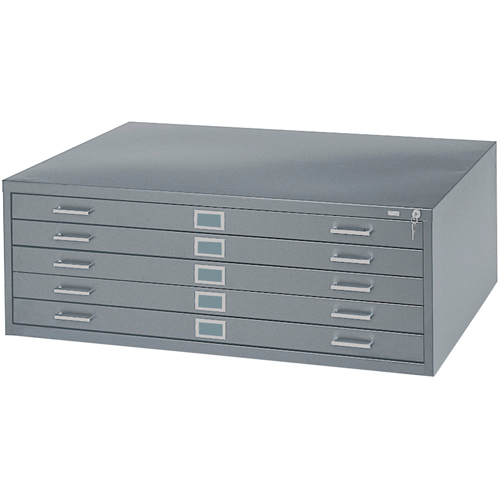 Steel Plan Files, 5 Drawers, 40-3/8" W x 29-3/8" D x 16-1/2" H Distribution Jean Lapalme