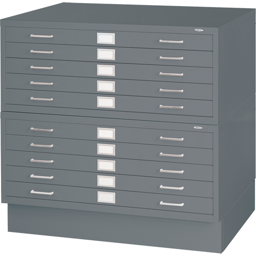 Steel Plan Files, 5 Drawers, 40-3/8" W x 29-3/8" D x 16-1/2" H Distribution Jean Lapalme