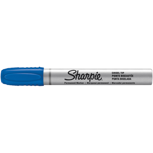 Permanent Markers - Berol Liquid Tip, Blue, Chisel Tip Distribution Jean Lapalme