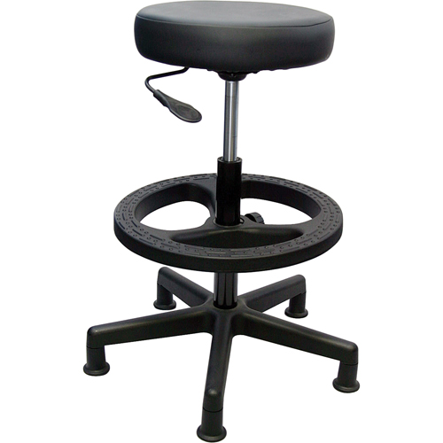 900 Series Task Stool, Stationary, Adjustable Height, 250 lbs. Capacity Distribution Jean Lapalme