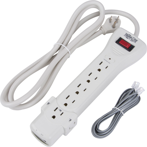Protect-It Surge Suppressors, 7 Outlets, 1080 J, 1800 W, 6' Cord Distribution Jean Lapalme