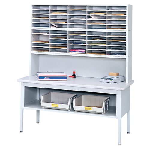 Mobilier E-Z Sort pour la salle du courrier- Modules trieurs Distribution Jean Lapalme