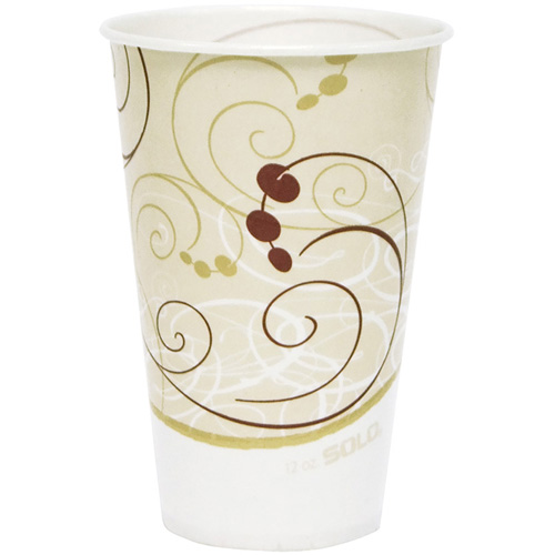 Disposable Cups, Paper, 12 oz., Multi-Colour Distribution Jean Lapalme