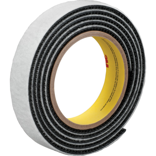 Dual Lock Reclosable Fastener, Self-Mating, 50 yds x 1", Sew-On, Black Distribution Jean Lapalme