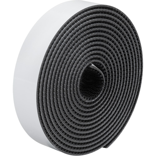 Dual Lock Reclosable Fastener, Self-Mating, 50 yds x 1/2", Adhesive, Black Distribution Jean Lapalme