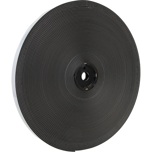 Dual Lock Reclosable Fastener, Self-Mating, 50 yds x 1/2", Adhesive, Black Distribution Jean Lapalme