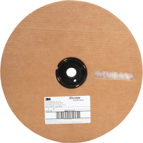 Attache, Boucle, 50 vg x 5/8", Adh&eacute;sif, Blanc Distribution Jean Lapalme