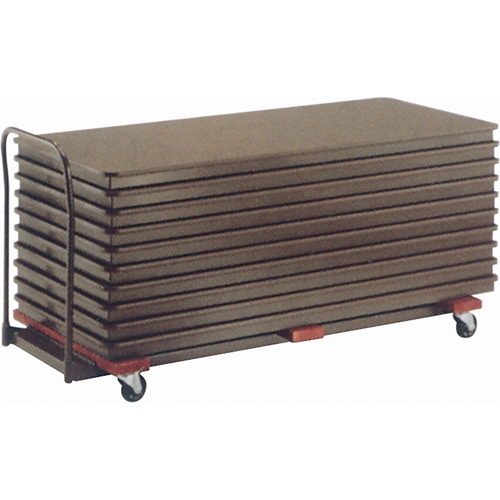 Flat Stacking Table Caddies, 74" W x 31.25" D x 36.25" H Distribution Jean Lapalme