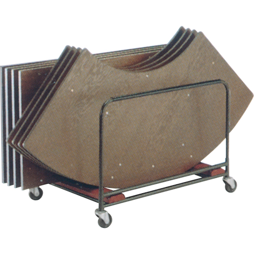 Chariots de table empilables, 49" la x 31,25" p x 32,25" h Distribution Jean Lapalme