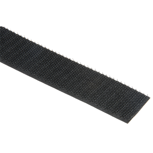 Fastener Strip, Hook, 50 yds x 1", Sew-On, Black Distribution Jean Lapalme