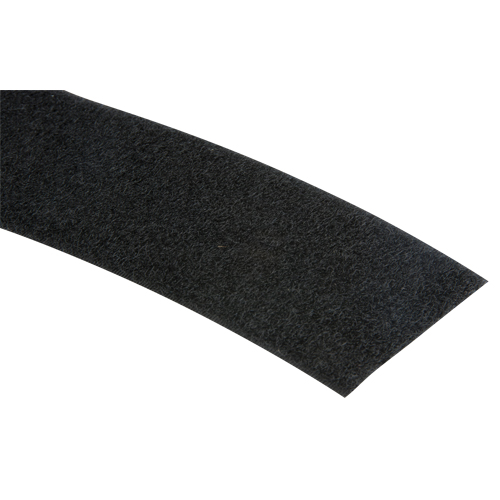 Bande d'attaches, Boucle, 50 vg x 2", Cousu, Noir Distribution Jean Lapalme
