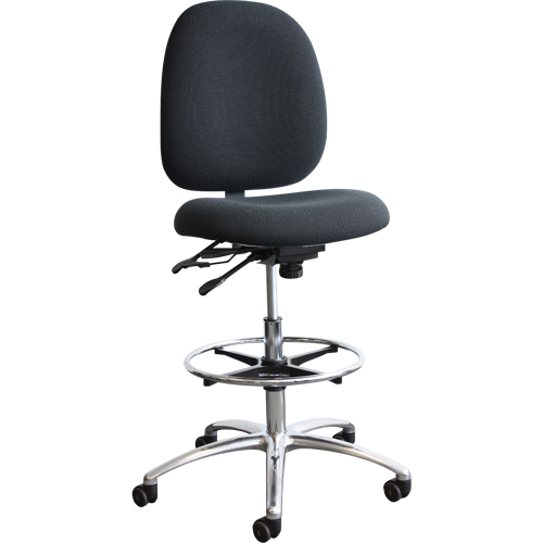 Chaises D.E.S. (dissipation &eacute;lectrostatique) Shoptech, Tissu, Bleu, Capacit&eacute; 275 lb Distribution Jean Lapalme