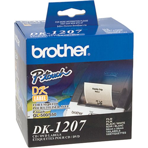 &eacute;tiquettes pour DC/DVD rondes coup&eacute;es &agrave; l'emporte pi&egrave;ce de s&eacute;rie DK Distribution Jean Lapalme