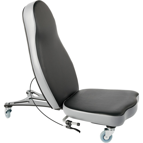Chaise ergonomique Flex 2, Vinyle, Noir Distribution Jean Lapalme