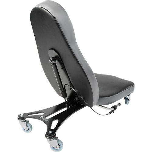Chaise ergonomique Flex 2, Vinyle, Noir Distribution Jean Lapalme