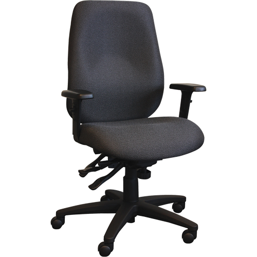 Cierra Ergonomic Chairs, Fabric, Black, 275 lbs. Capacity Distribution Jean Lapalme