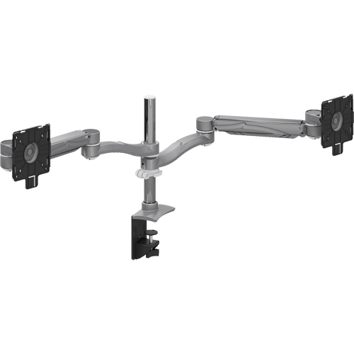 Dual Screen Height Adjustable Monitor Arms Distribution Jean Lapalme