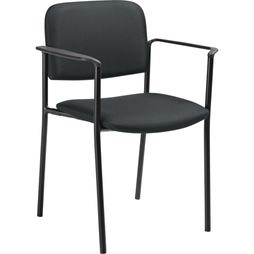 Chaises empilables, Tissu, Hauteur 32", Capacit&eacute; 300 lb, Charbon Distribution Jean Lapalme