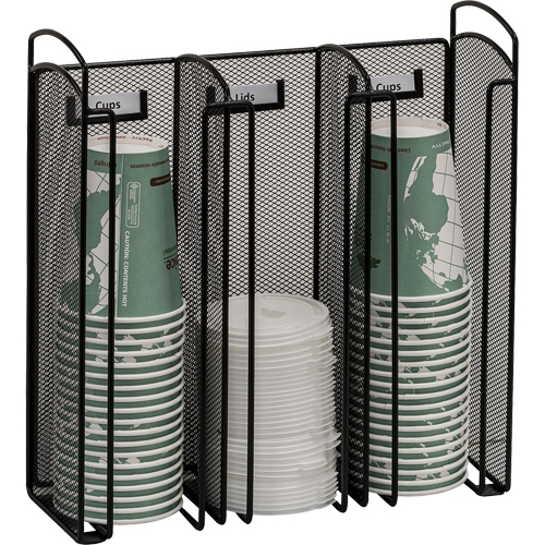 Organisateur Onyx pour verres et couvercles Distribution Jean Lapalme