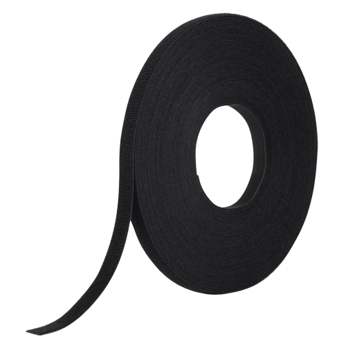 Ruban d'attaches One-Wrap, Boucle et crochet, 25 vg x 1/2", Auto-aggripant, Noir Distribution Jean Lapalme