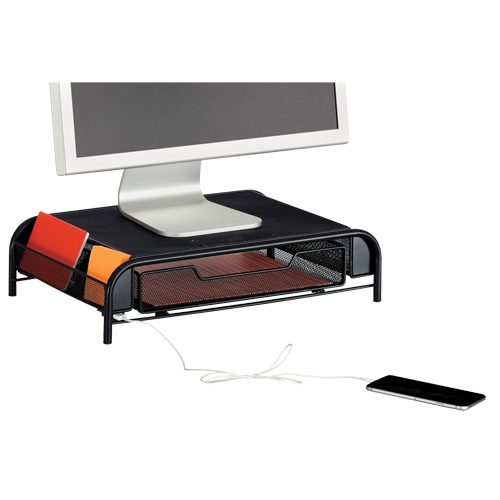 Organisateur de bureau avec alimentation USB Onyx Distribution Jean Lapalme