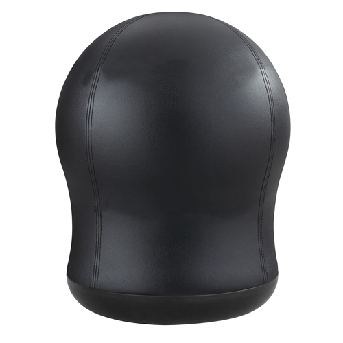 Zenergy Swivel Ball Chair, Vinyl, Black, 250 lbs. Capacity Distribution Jean Lapalme